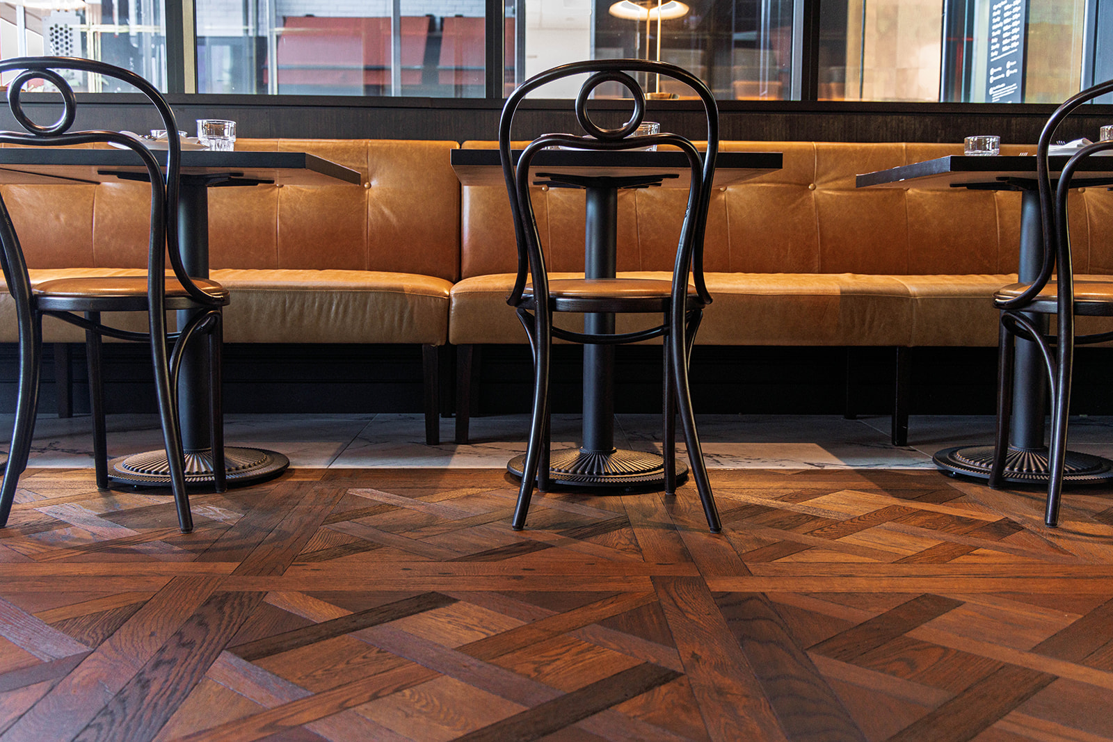 Eccoci restaurant flooring
