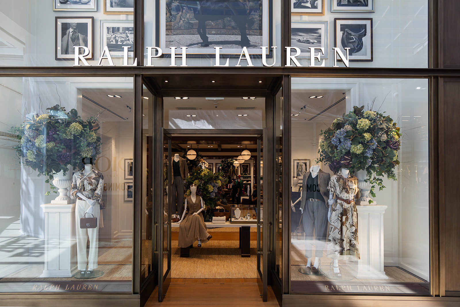 Ralph Lauren boutique flooring